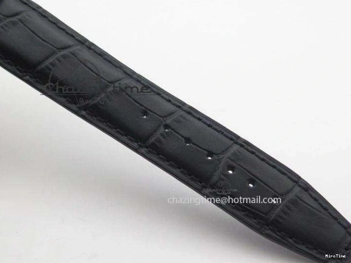 MIROTIME 0516 Mark XVI 1:1 Best Edition MK Maker SS Black Dial A2892 On Black Leather Strap Chic 7371